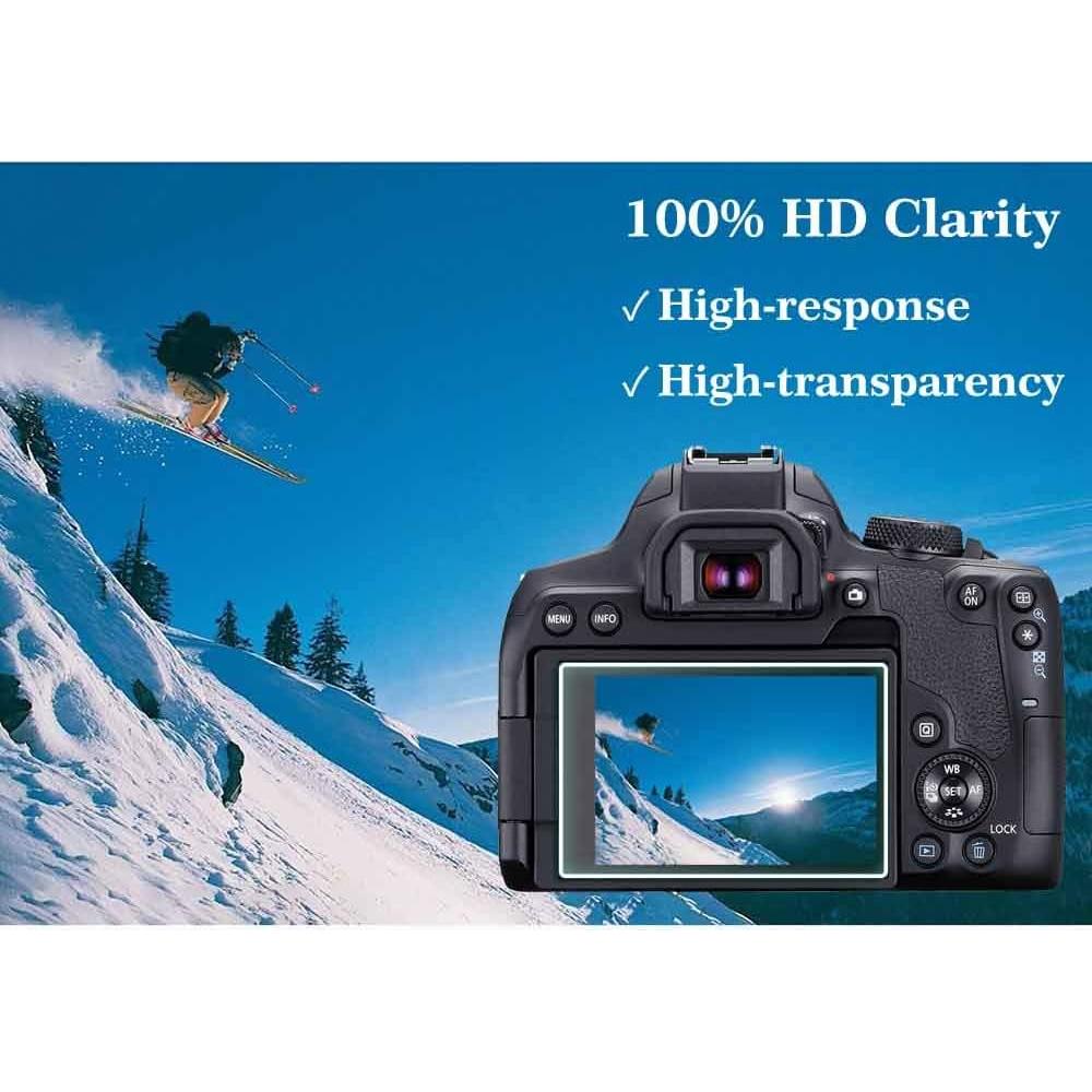 Protector de Pantalla LCD y Cubierta de Zapata Fría BTER para Canon EOS Rebel T8I