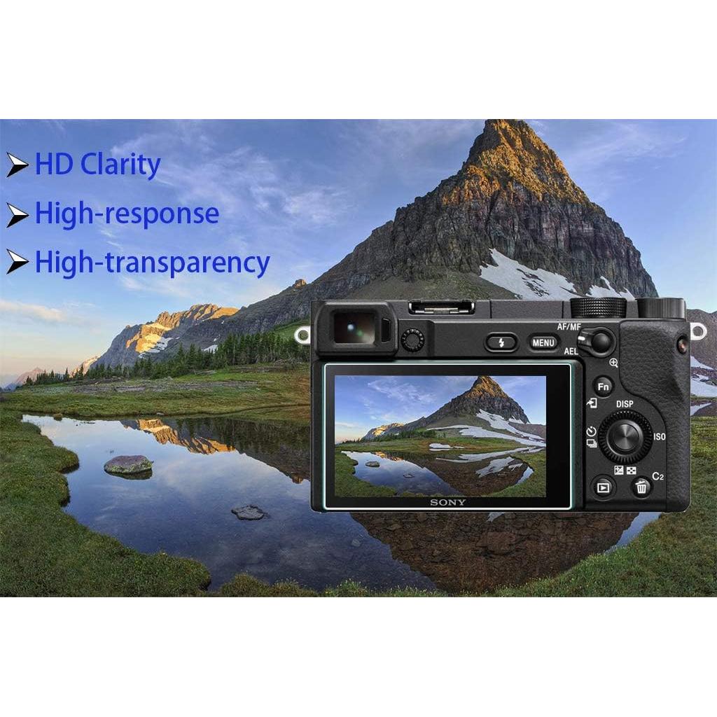 Protector de Pantalla Sony Alpha A6000 A6100 0.3mm Vidrio 9H