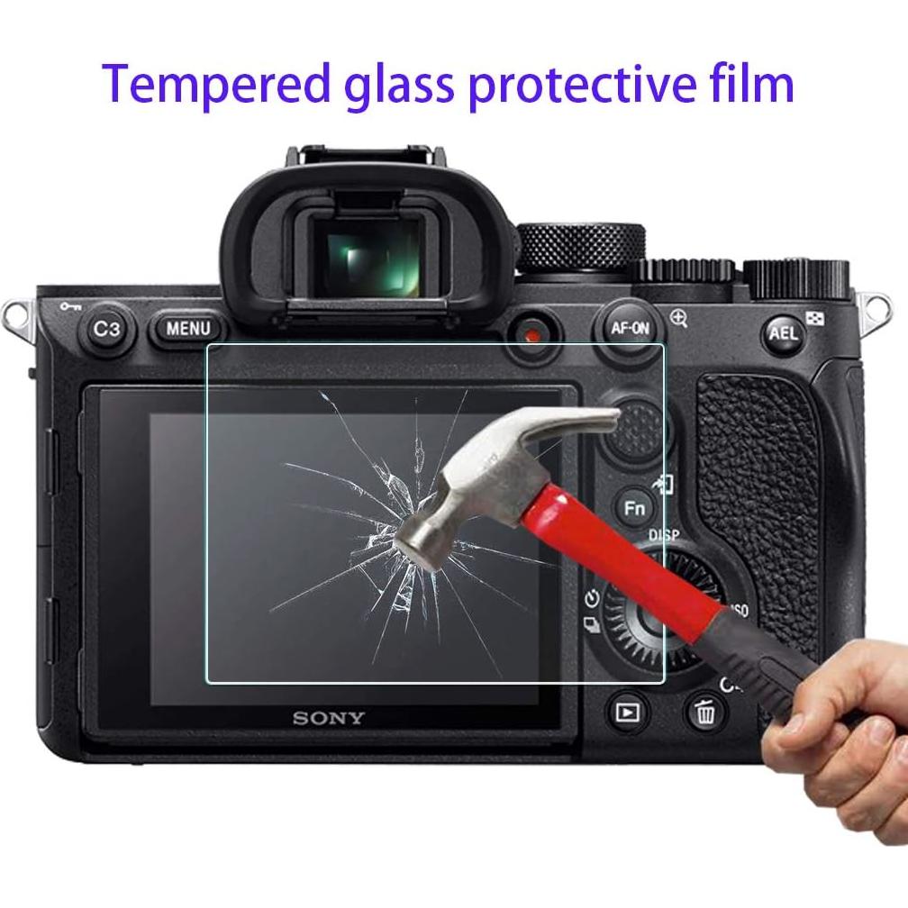 Protector de Pantalla Sony Alpha A7R IV Vidrio 9H 0.3mm