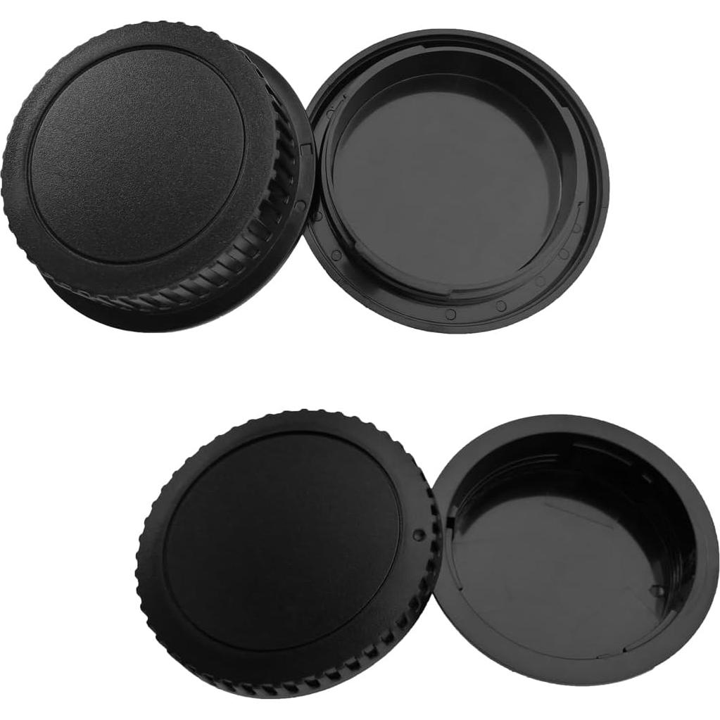 Tapa de Cuerpo y Lente Trasera Canon EOS - 2 Juegos