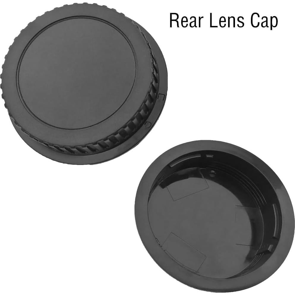 Tapa de Cuerpo y Lente Trasera Canon EOS - 2 Juegos