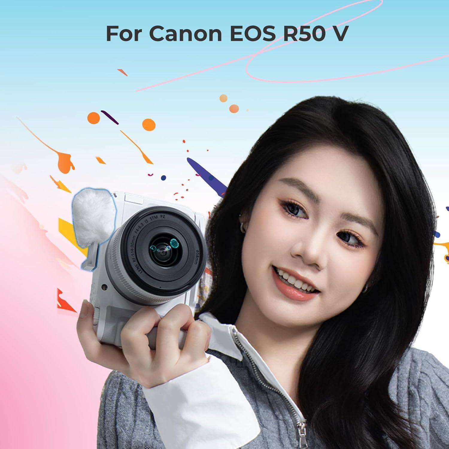 Kit Paraviento Peludo SmallRig 5434 para Cámara Canon EOS R50 V