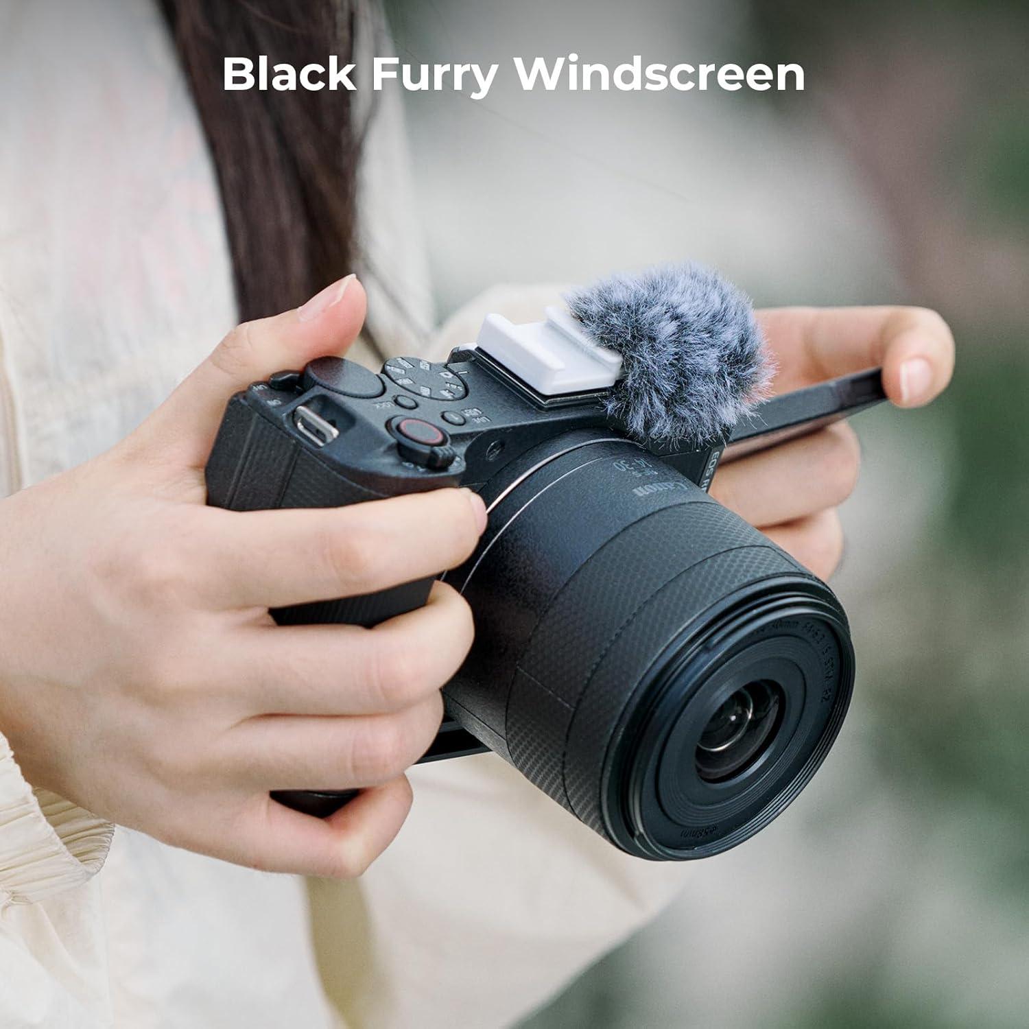 Kit Paraviento Peludo SmallRig 5434 para Cámara Canon EOS R50 V