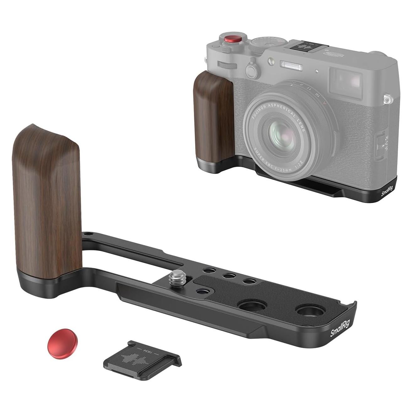 Mango en L de Madera SMALLRIG 4805 para FUJIFILM X100VI/X100V