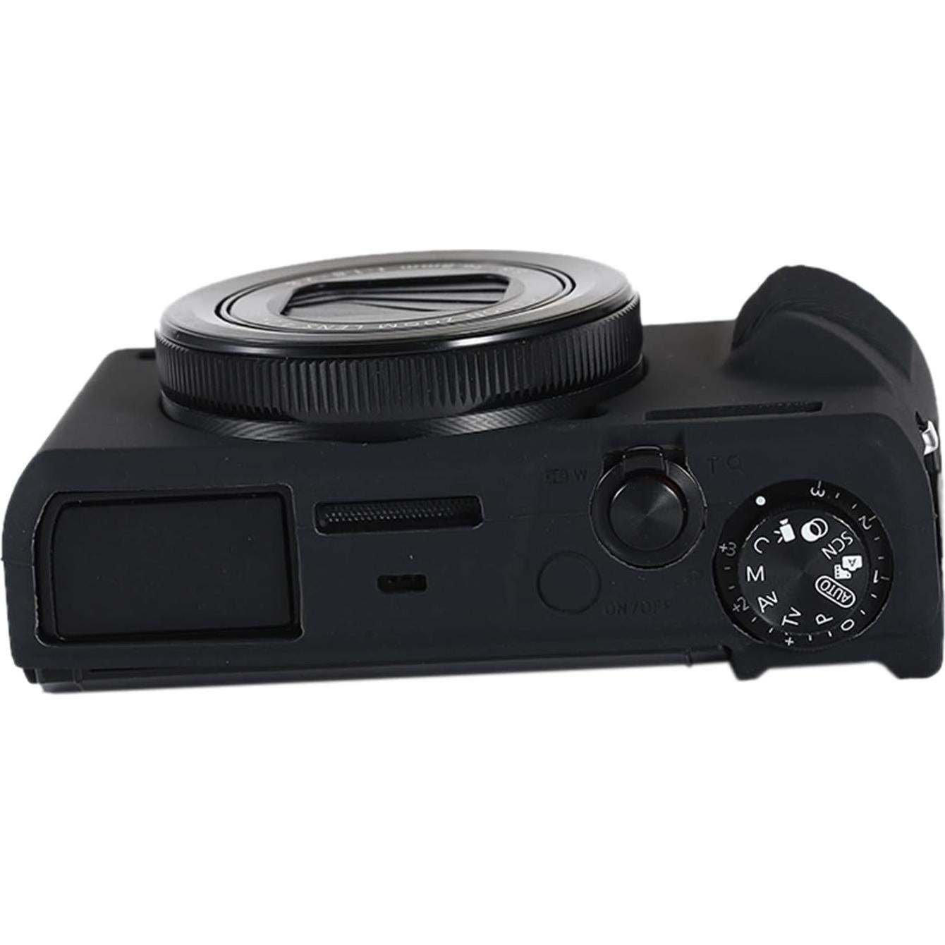 Funda de Silicona TUYUNG para Canon PowerShot G7X III - Negra