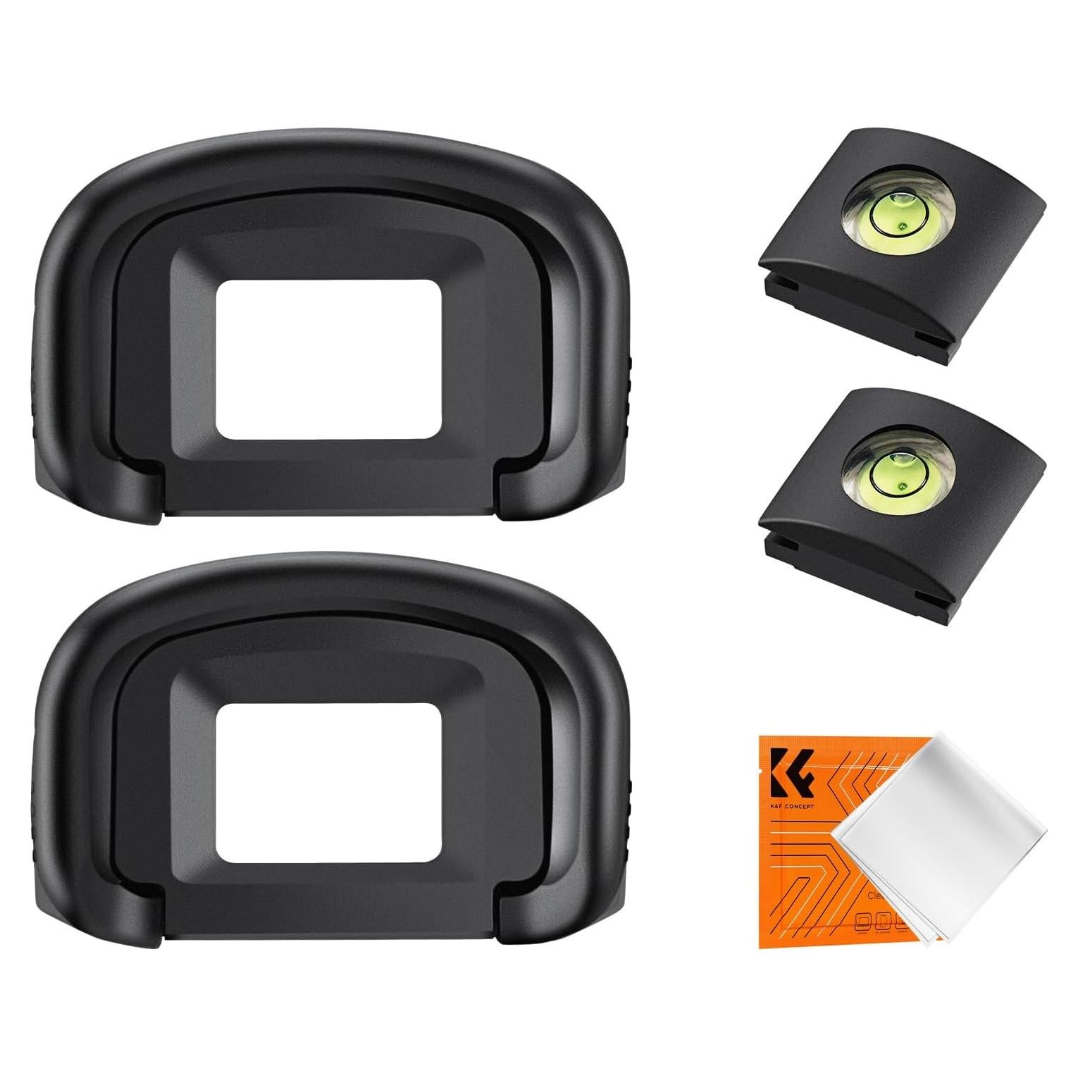 Kit K&F Concept 2 Piezas Ocular y Zapata Fría para Canon