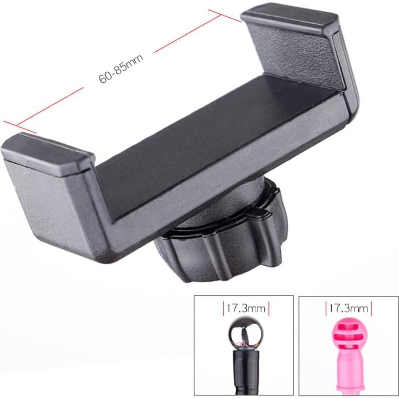 Soporte de Luz Anular VizGiz 2 Pcs Clip para Teléfono