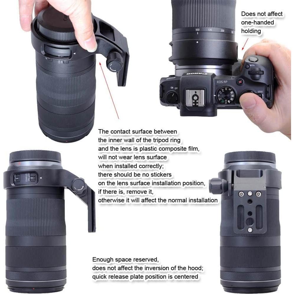 Anillo de Montaje en Trípode iShoot IS-RF140 para Canon RF 100-400mm