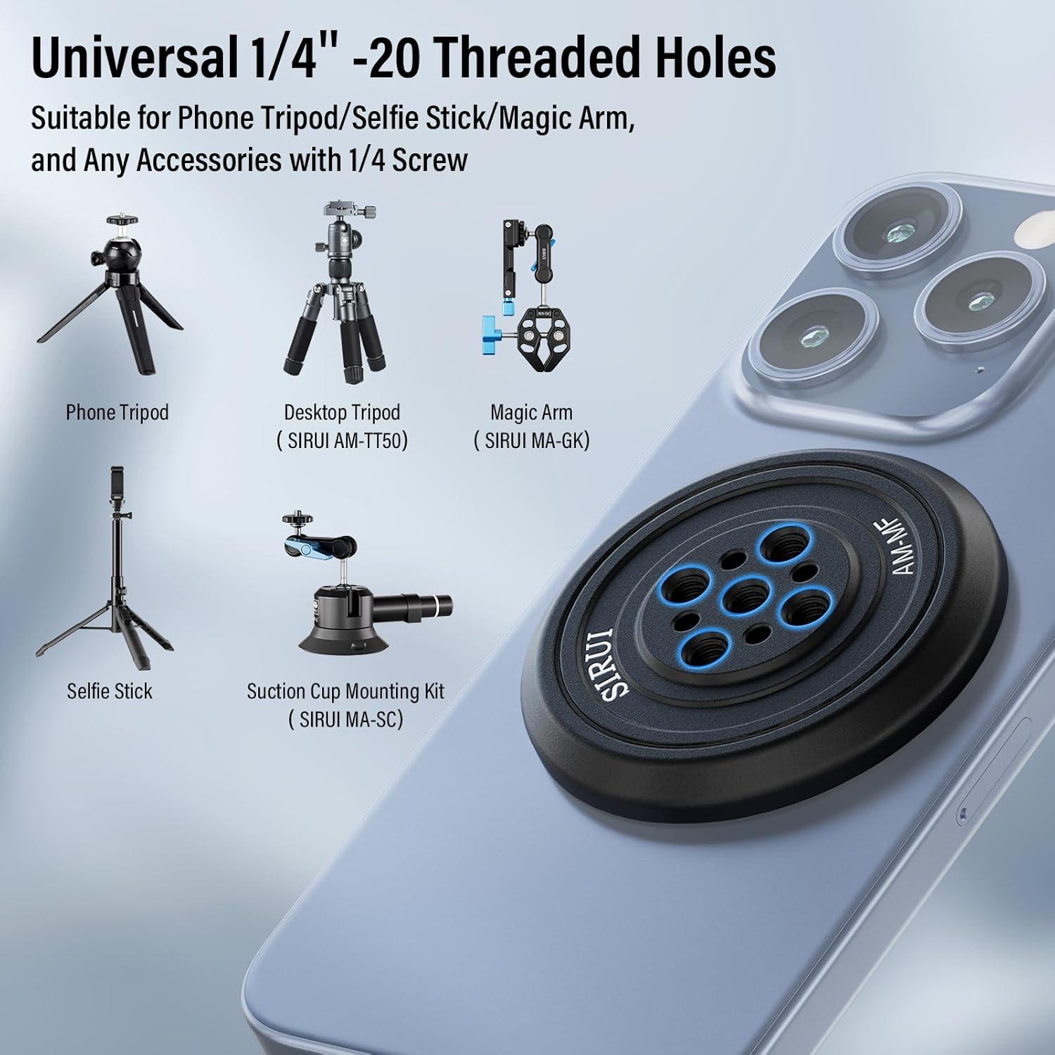 Adaptador de Montaje Magnético SIRUI AM-MF para Teléfono