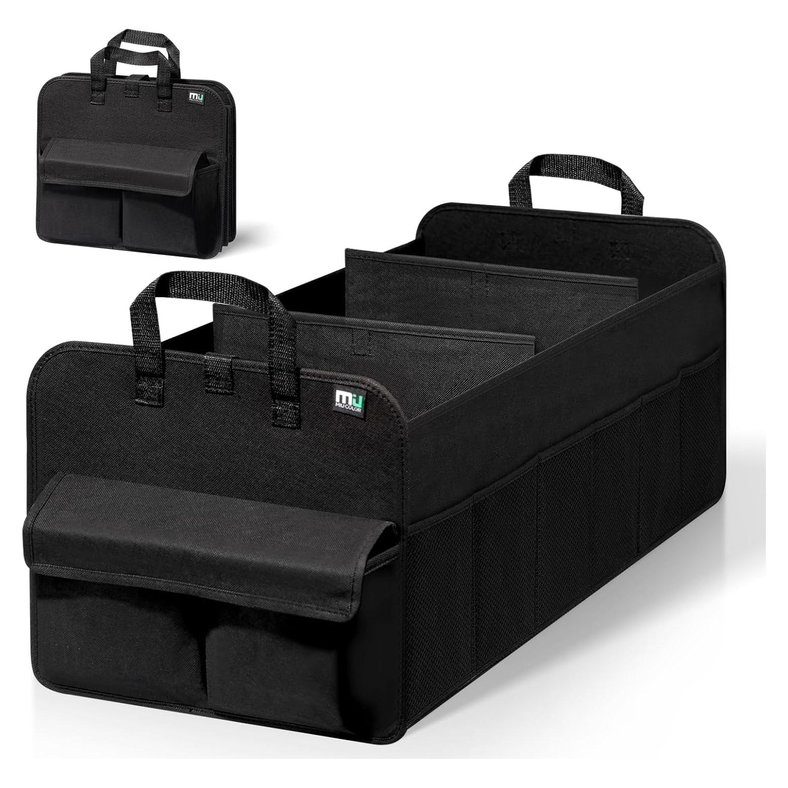 Organizador de Maletero MIU COLOR Plegable 81x33x30cm Negro