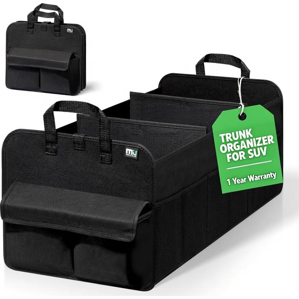 Organizador de Maletero MIU COLOR Plegable 81x33x30cm Negro