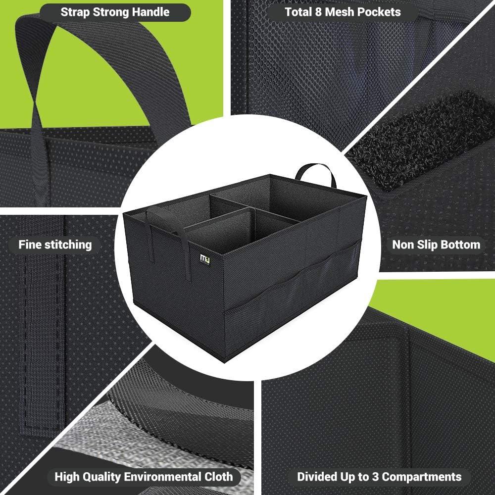 Organizador de Maletero MIU COLOR 52L Plegable Negro