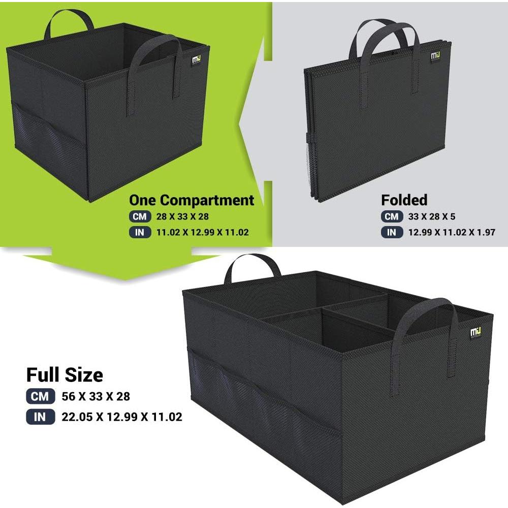 Organizador de Maletero MIU COLOR 52L Plegable Negro