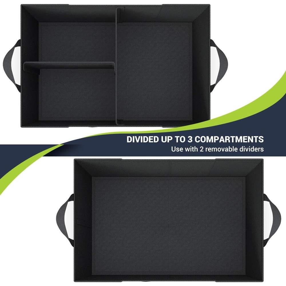 Organizador de Maletero MIU COLOR 52L Plegable Negro