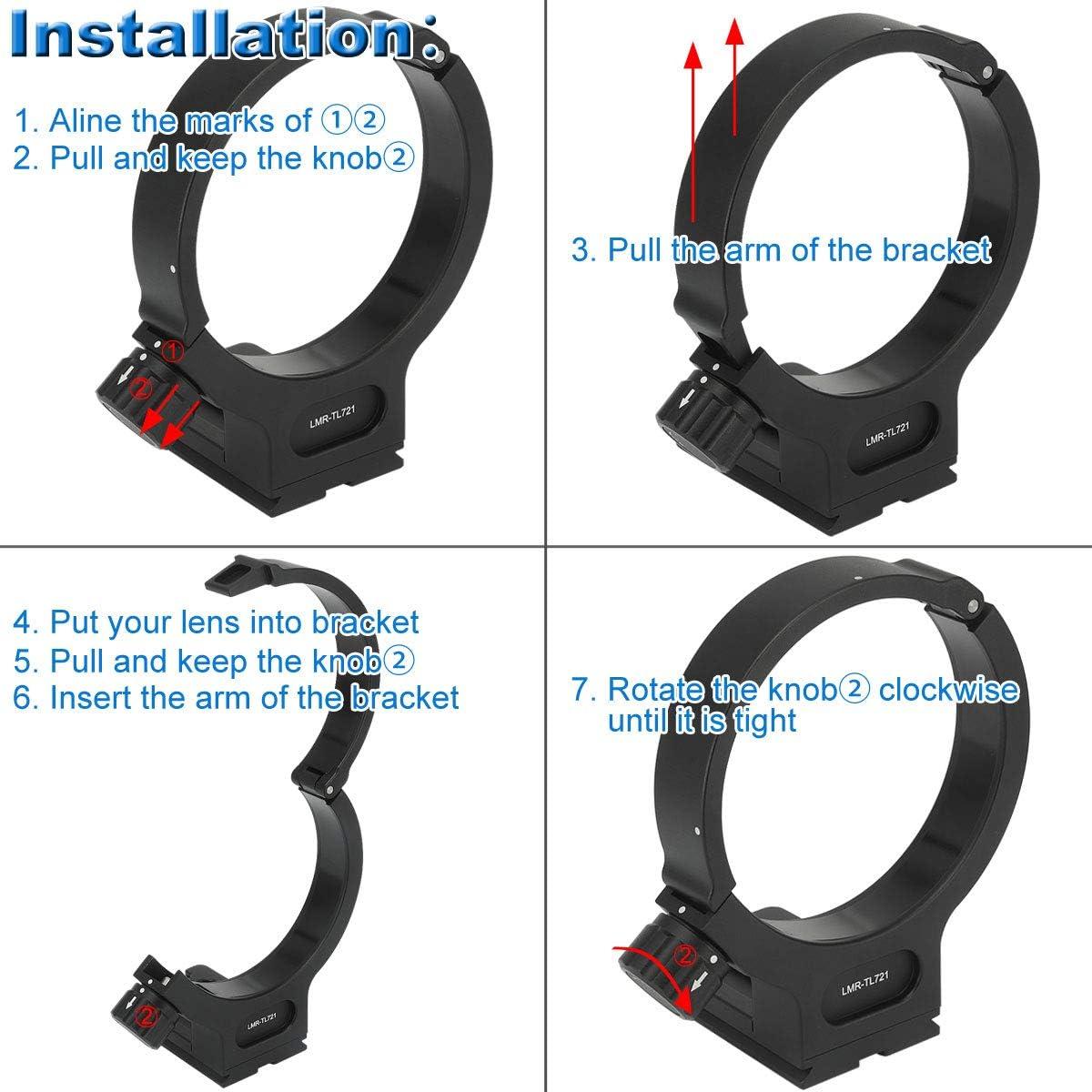 Anillo de Montaje en Trípode Haoge LMR-TL721 para Lente Tamron 70-210mm f4
