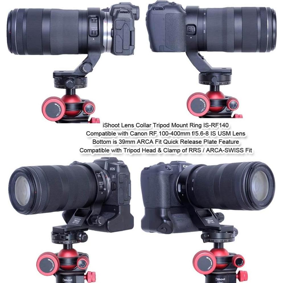 Anillo de Montaje de Trípode iShoot para Canon RF 100-400mm
