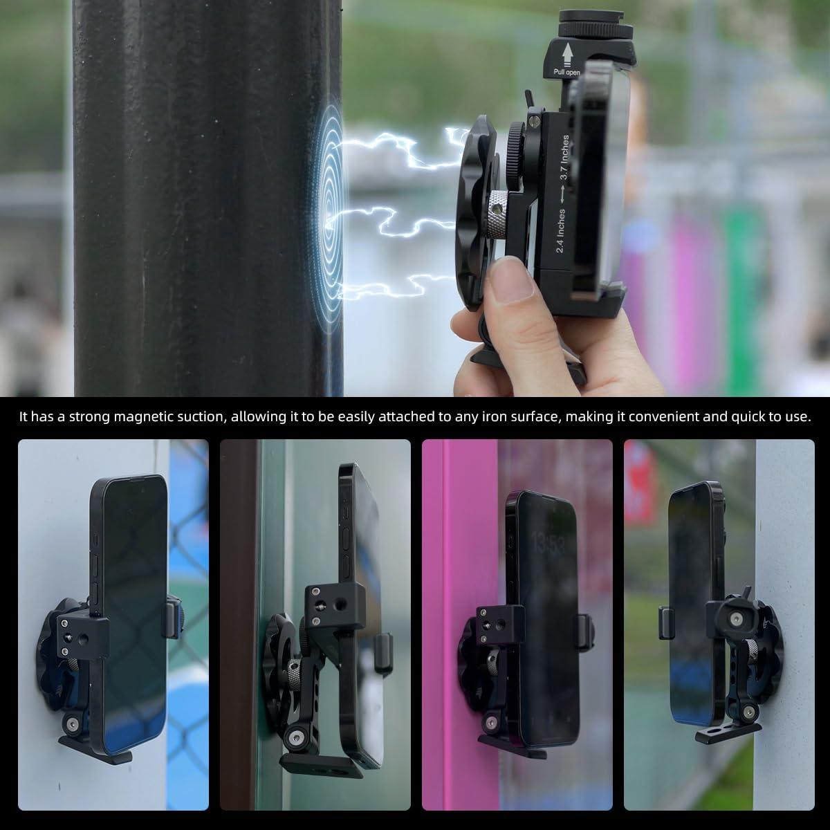 Adaptador de Montaje Magnético para Teléfono Sunflower 1/4-20