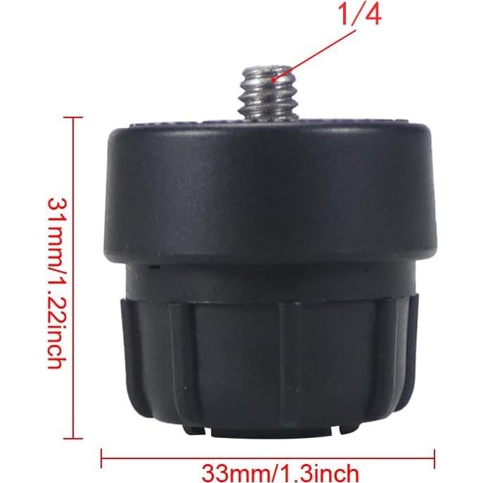 Paquete de 2 Tornillos 1/4 para Montaje de Bola 17mm ThtRht