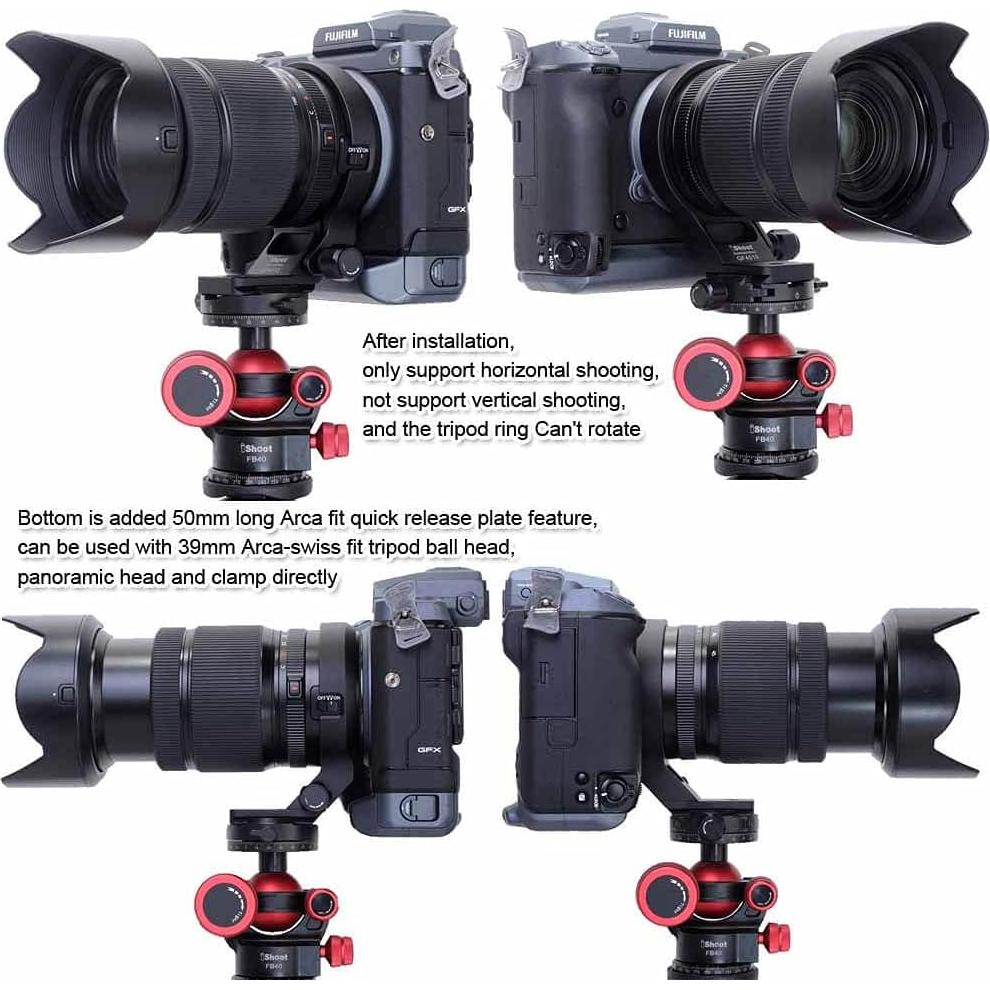Anillo de Montaje en Trípode iShoot IS-GF4510 para Lente Fuji GF 45-100mm