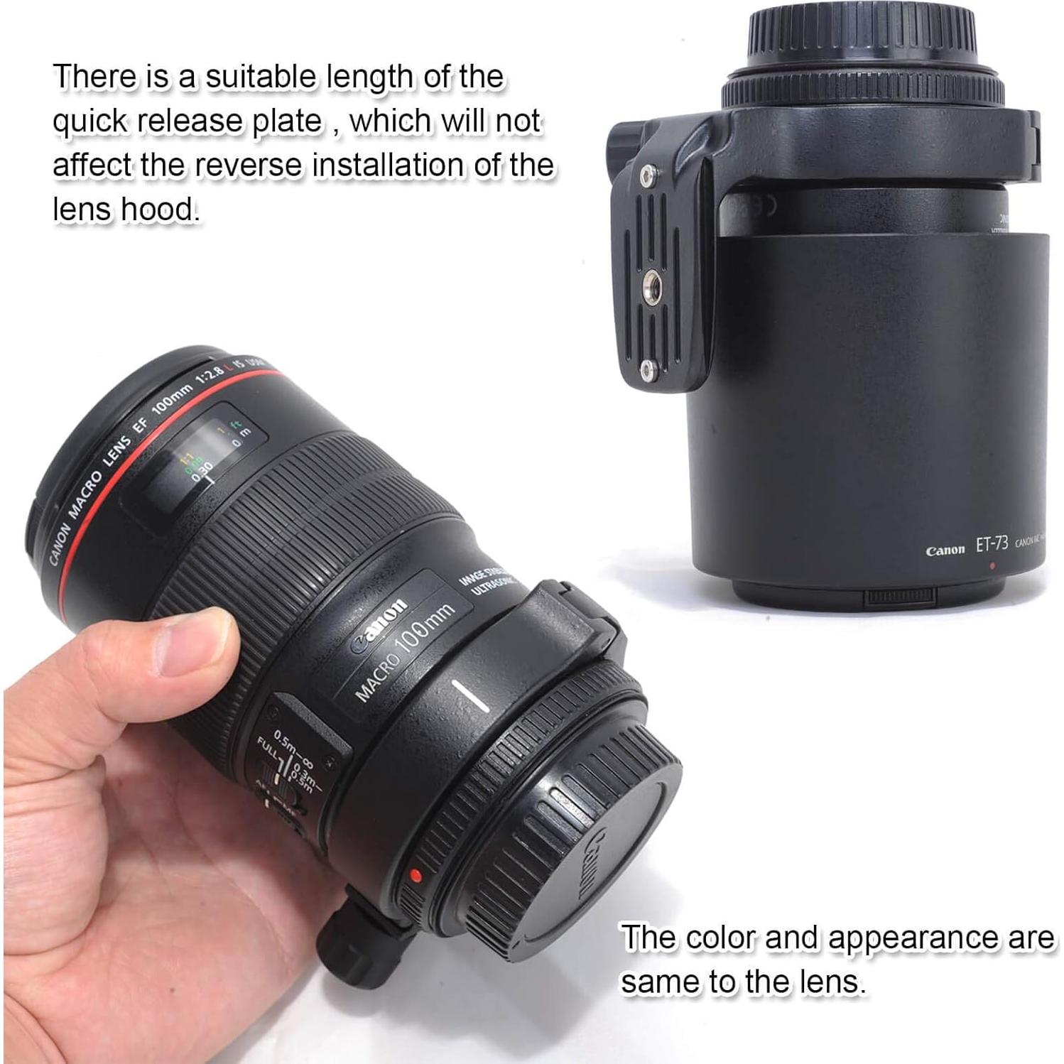 Anillo de Montaje de Trípode iShoot para Lente Canon EF 100mm