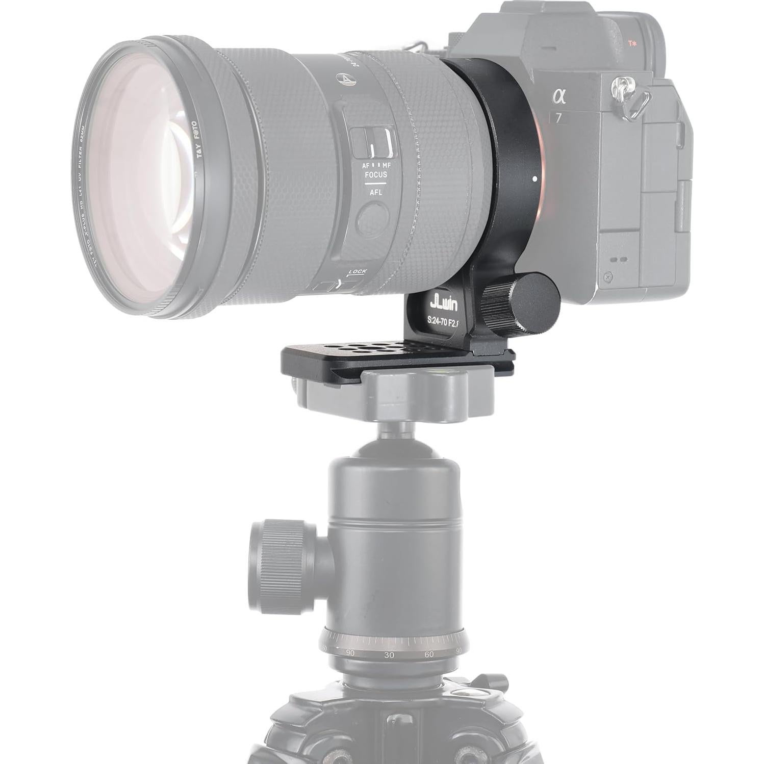 Soporte de Trípode FocusFoto 60mm para Lentes Sigma E