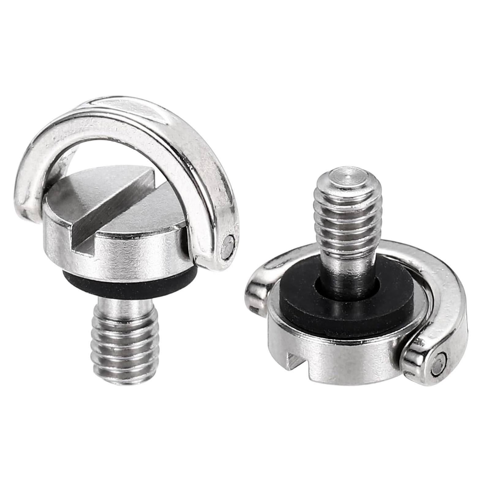 Tornillo en D de Acero Inoxidable PATIKIL - 2 Piezas 16.5mm