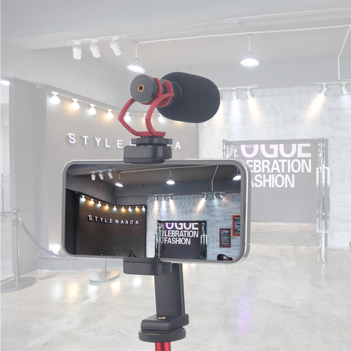 Soporte de trípode para teléfono Rigdance - 2PCS, 360° rotación