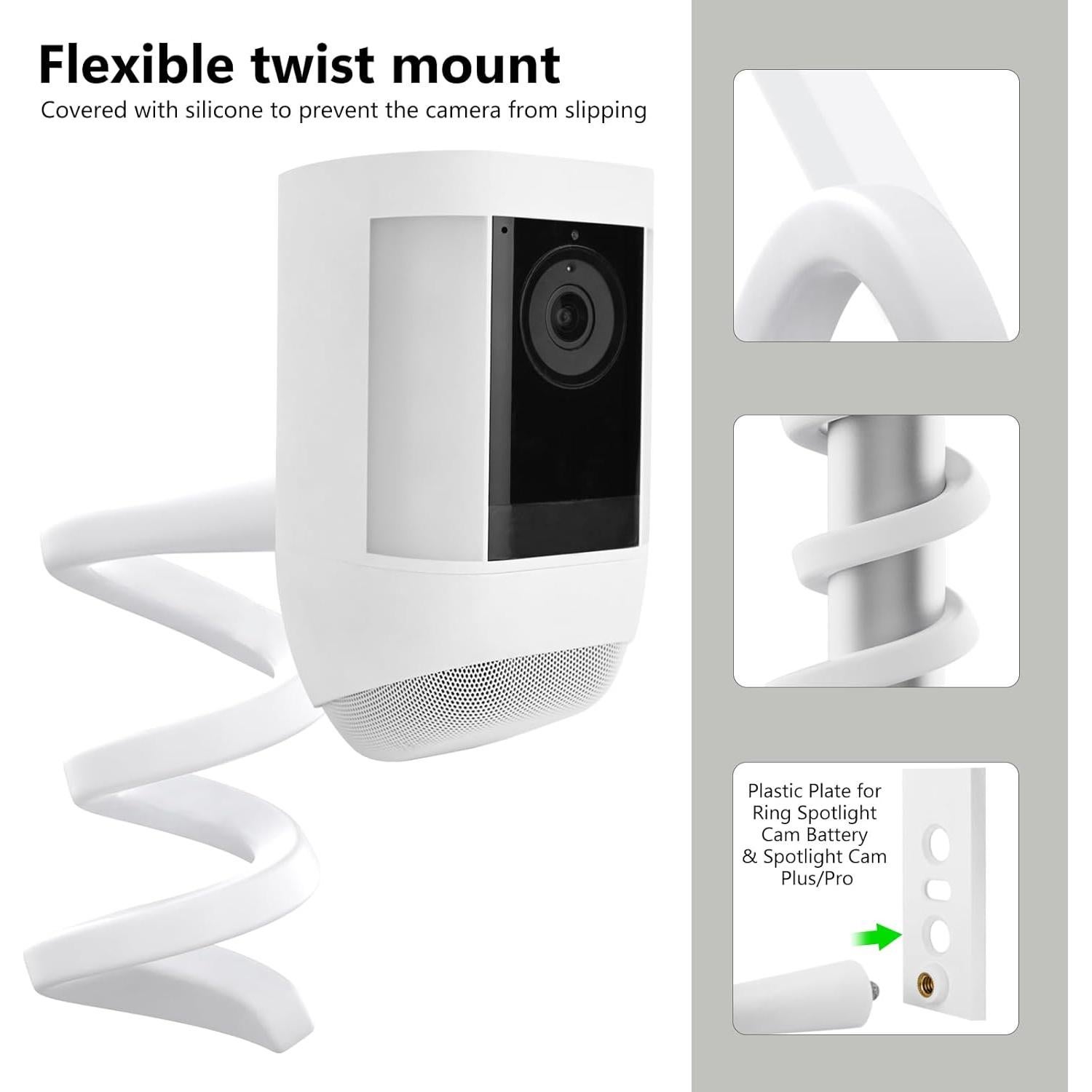 Soporte Flexible de Montaje para Ring Stick Up Cam - 2 Pack