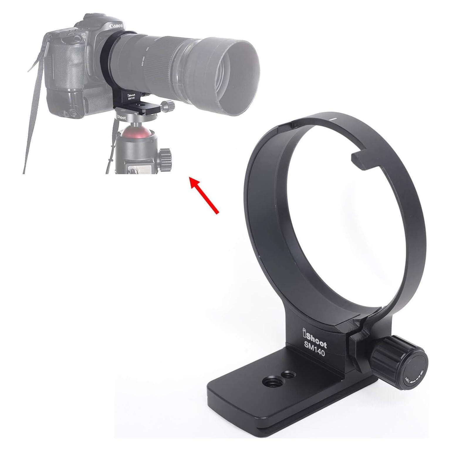 Anillo de Montaje para Trípode iShoot Sigma 100-400mm