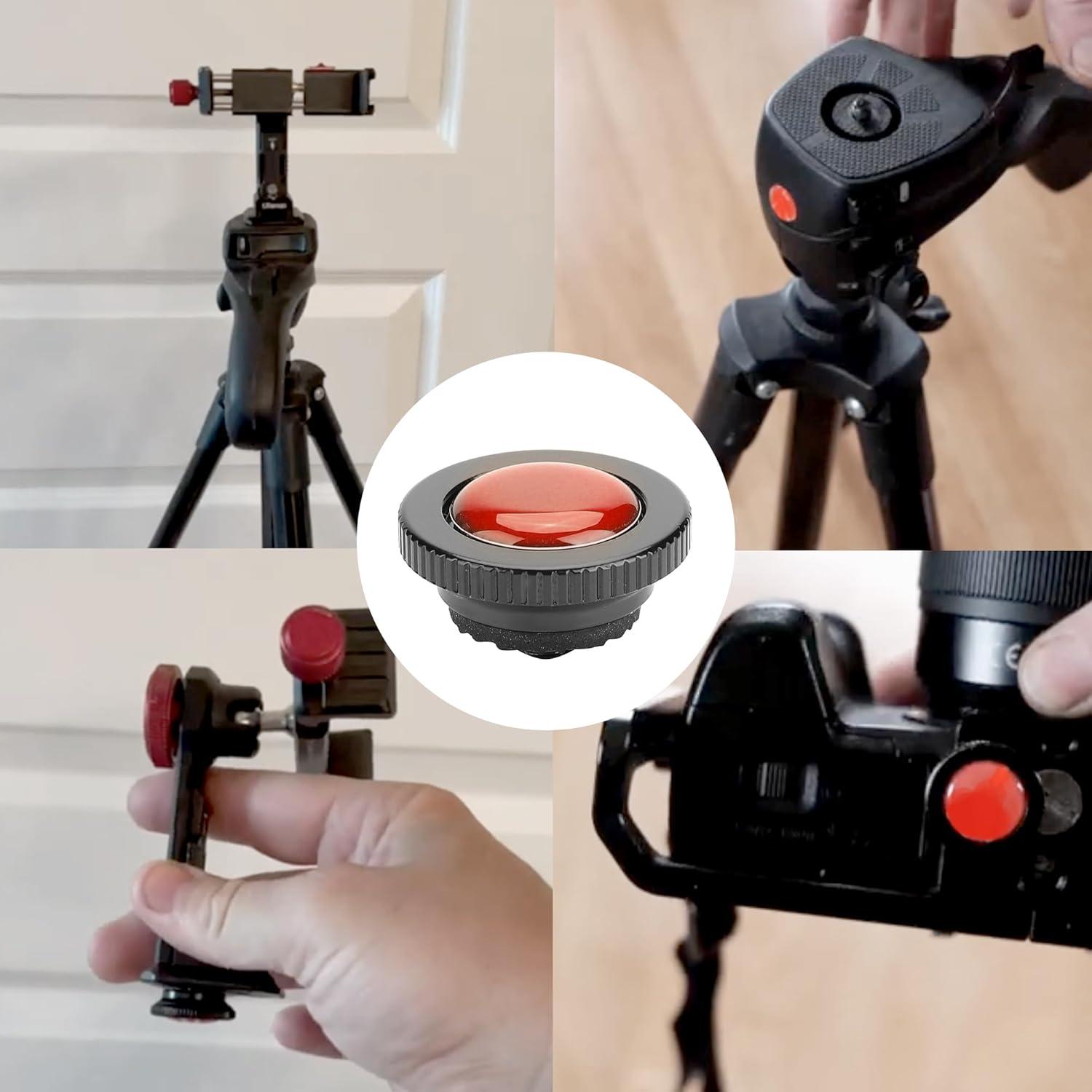 Placa de liberación rápida Acouto Mini Aluminio 2 cm para trípode