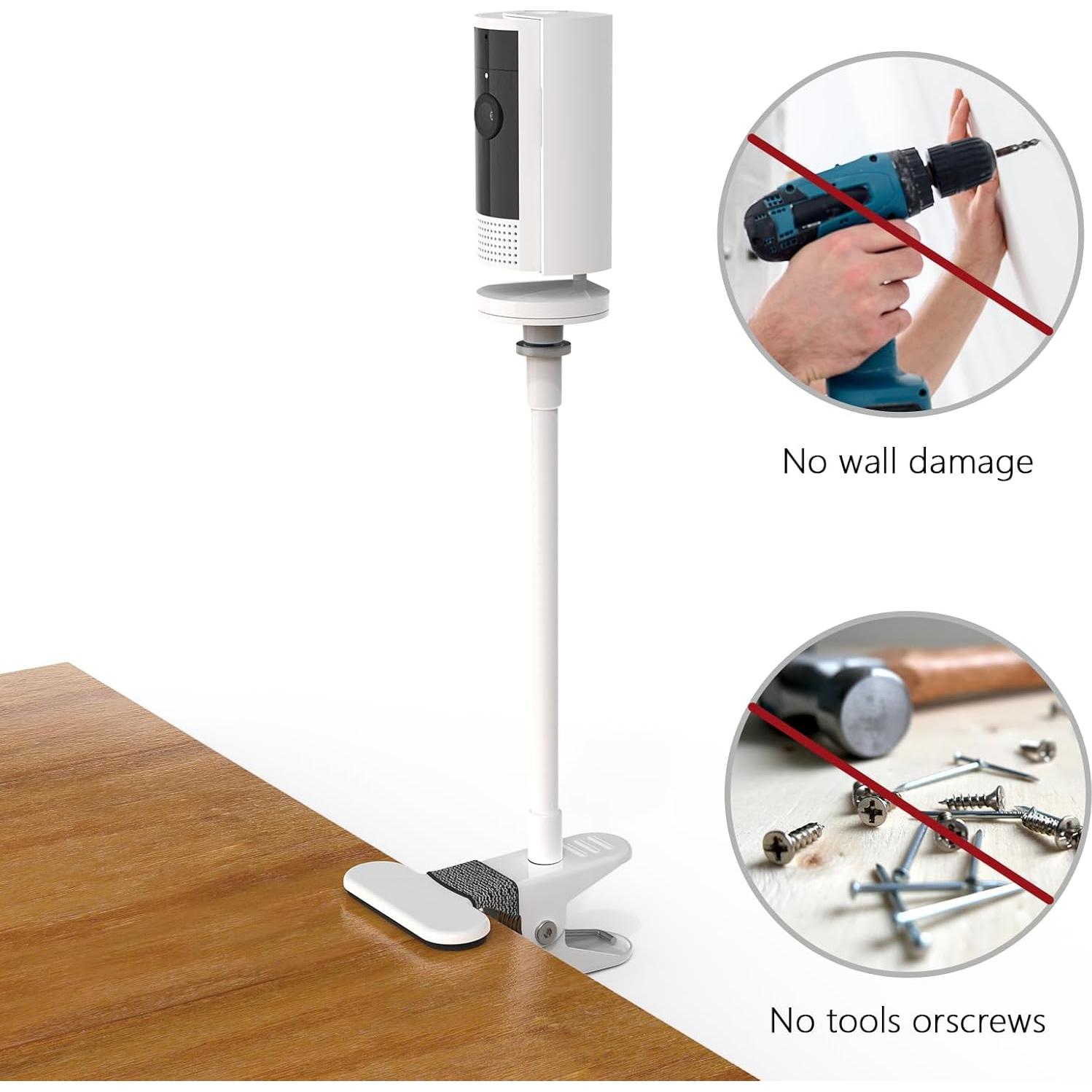 Soporte Clip HOLACA para Cámara Interior Ring 2da Gen Ajustable