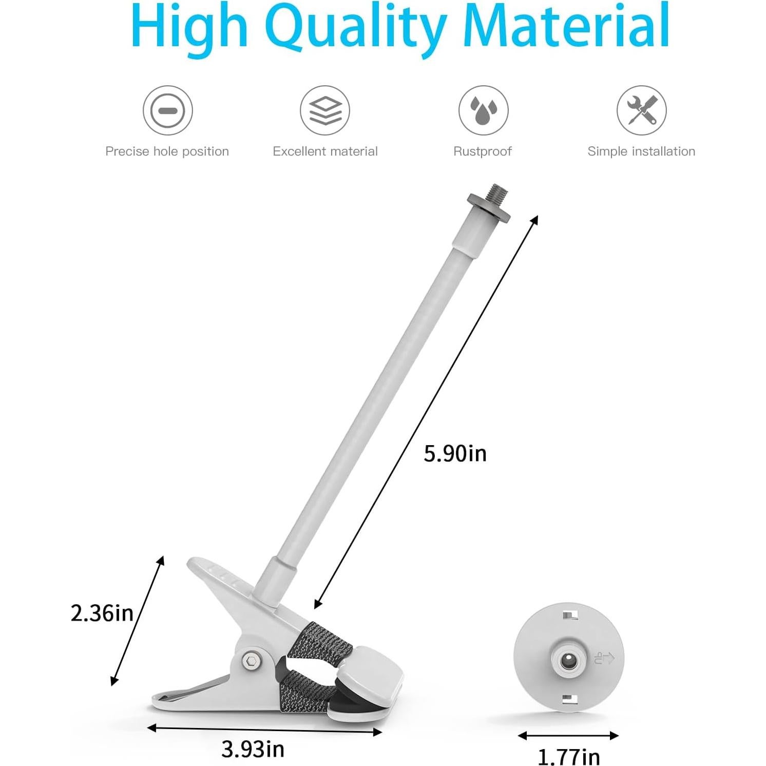 Soporte Clip HOLACA para Cámara Interior Ring 2da Gen Ajustable