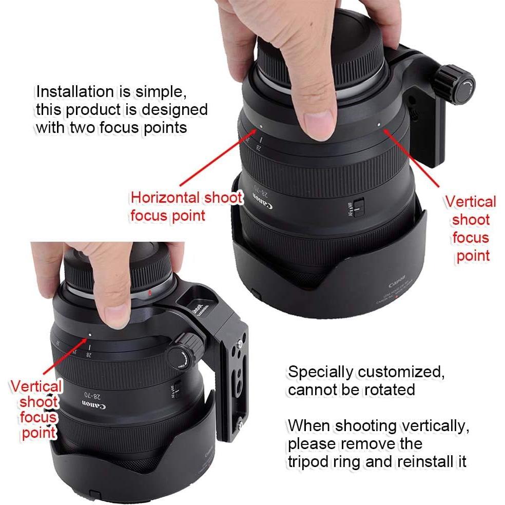 Anillo de Montaje de Trípode iShoot para Canon RF 28-70mm F2L