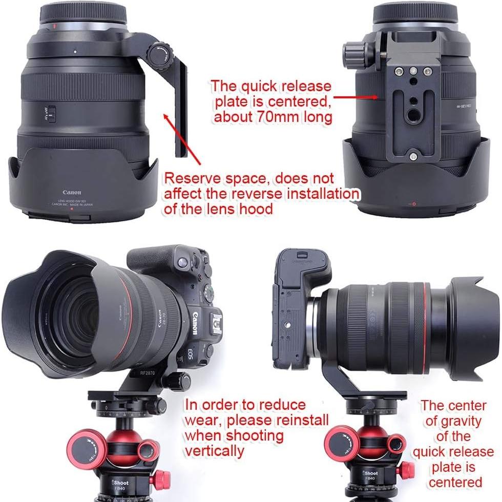 Anillo de Montaje de Trípode iShoot para Canon RF 28-70mm F2L