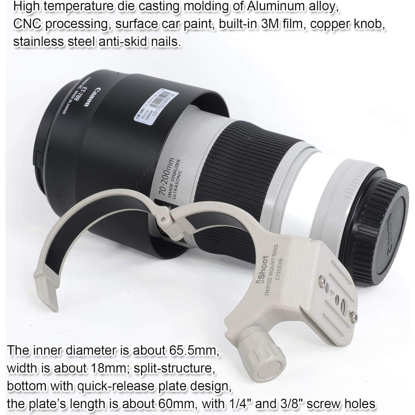 Anillo de Montaje de Trípode iShoot para Canon EF 70-200mm