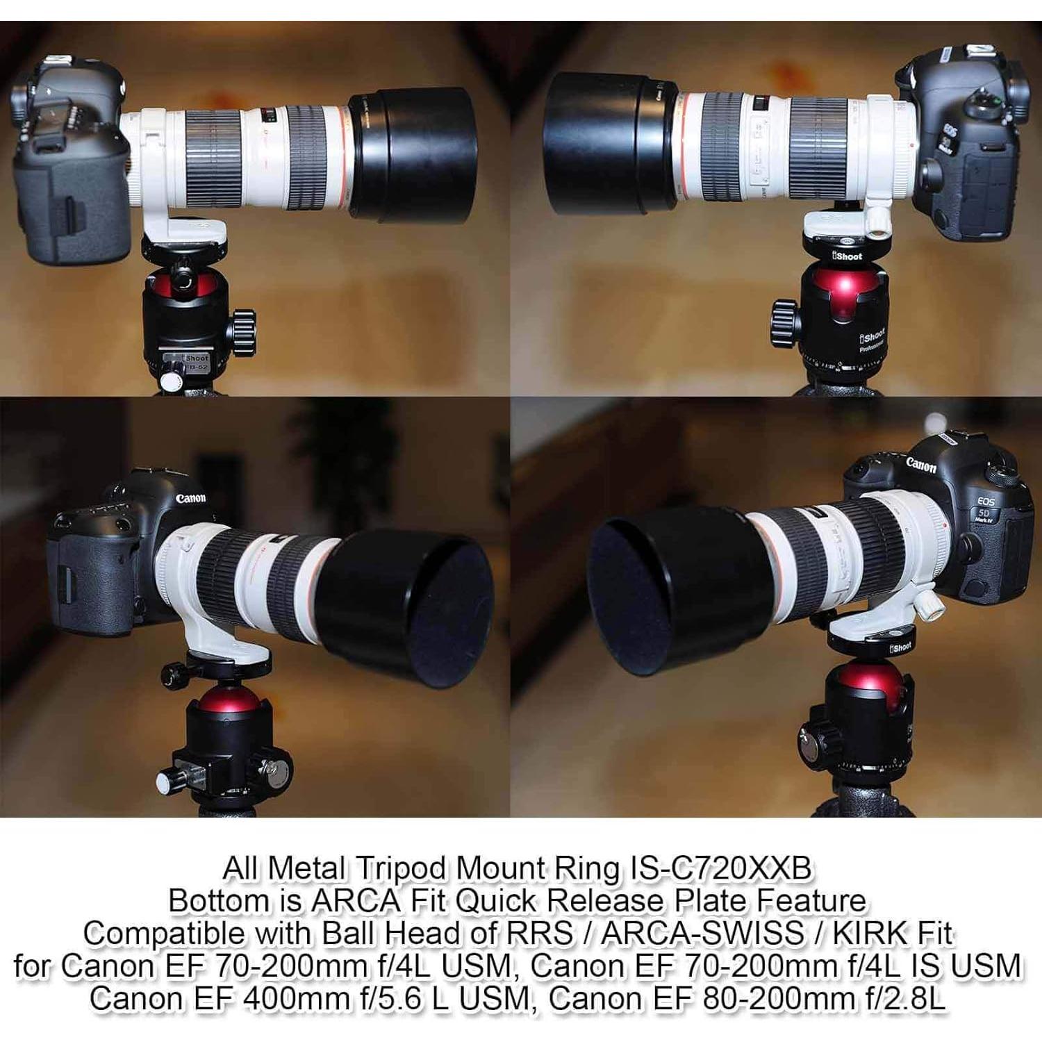 Anillo de Montaje de Trípode iShoot para Canon EF 70-200mm