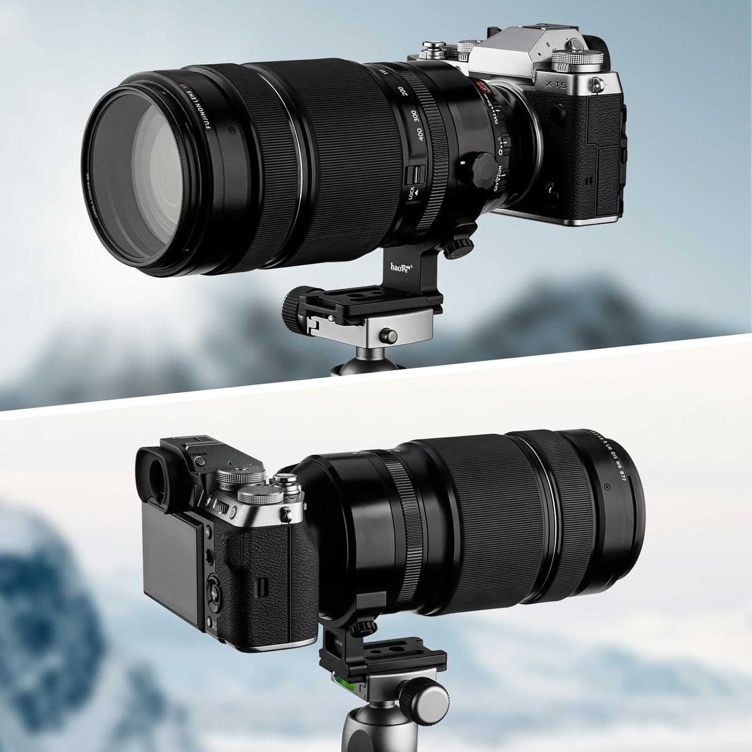 Anillo de Montaje en Trípode Haoge LMR-XF140 para Fujifilm XF 100-400mm