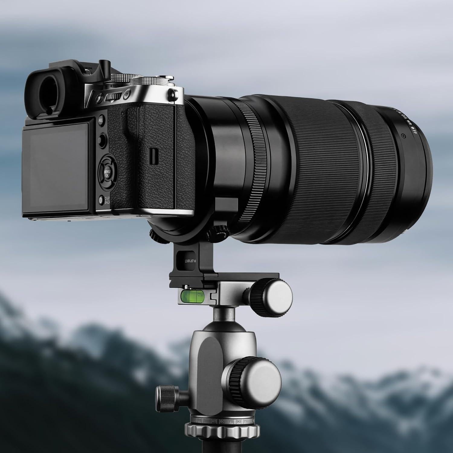 Anillo de Montaje en Trípode Haoge LMR-XF140 para Fujifilm XF 100-400mm