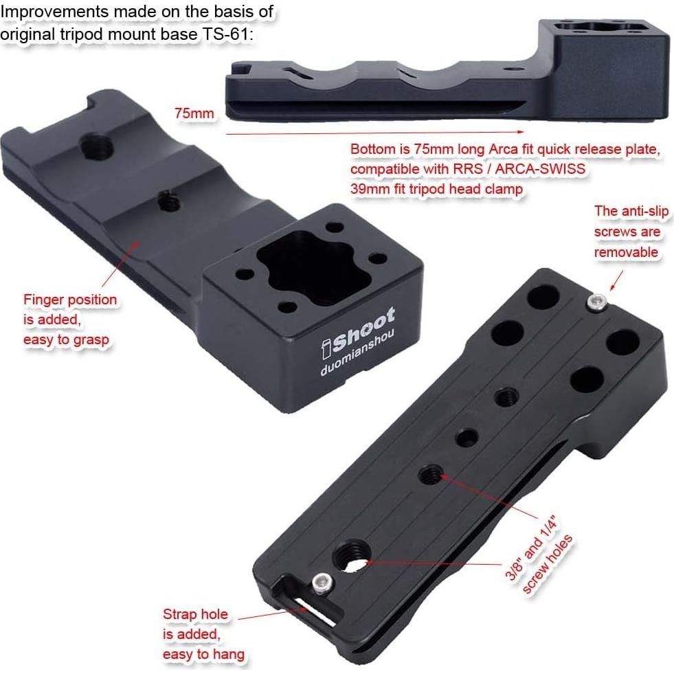 Pie de reemplazo iShoot IS-THSM1560 para lentes Sigma