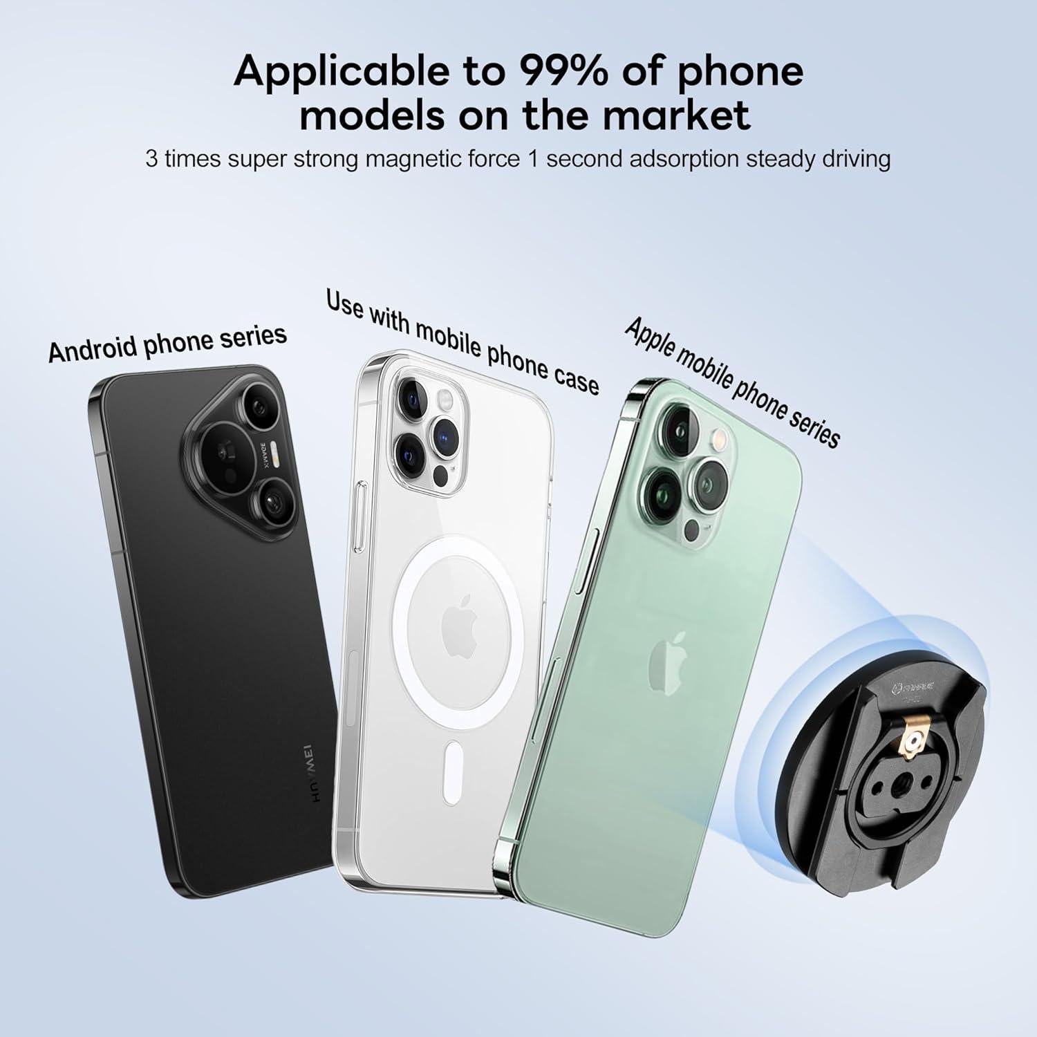 Soporte de Anillo Magnético FANAUE para Teléfono MagSafe