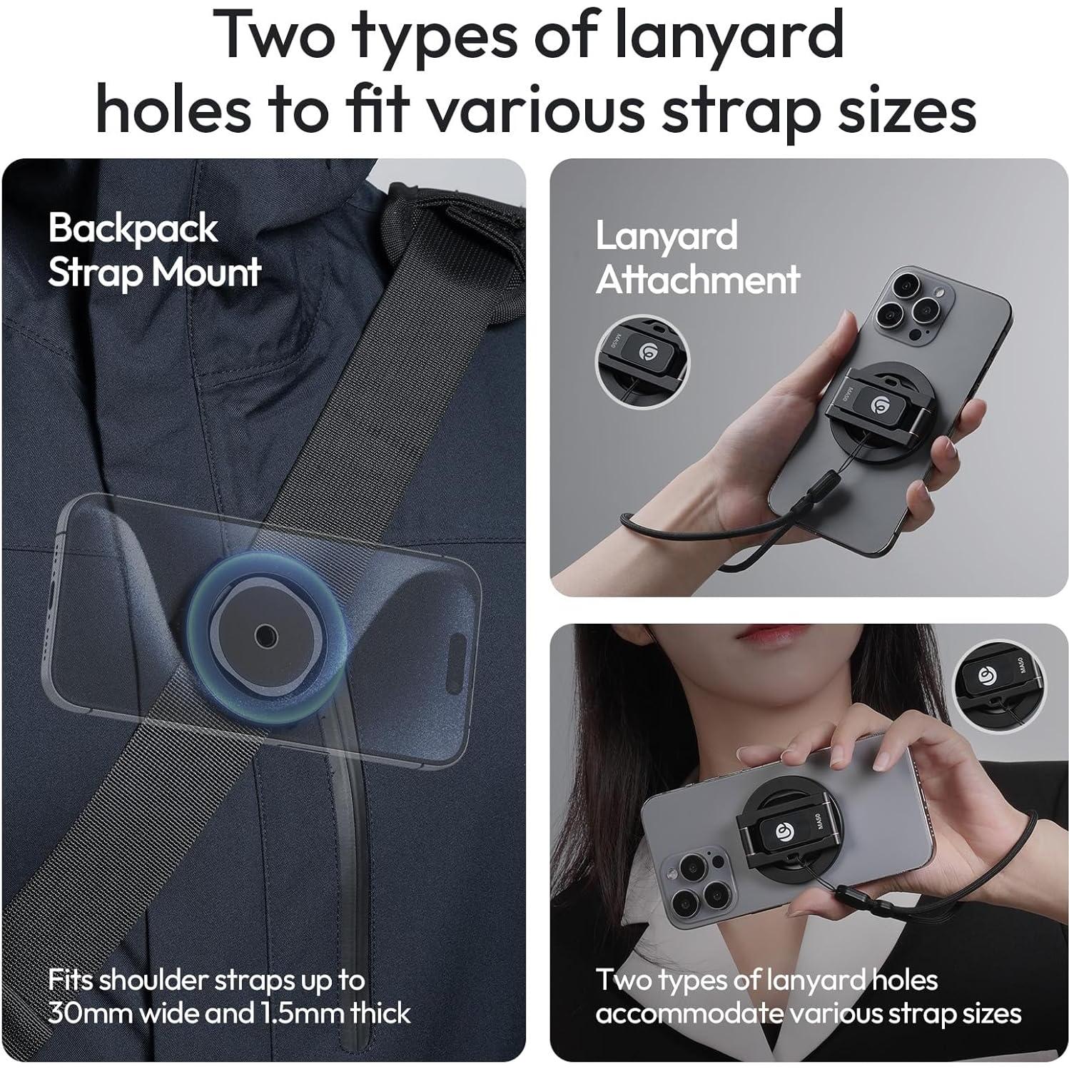 Soporte Magnético ULANZI MA50 para iPhone 12-16, Ajustable