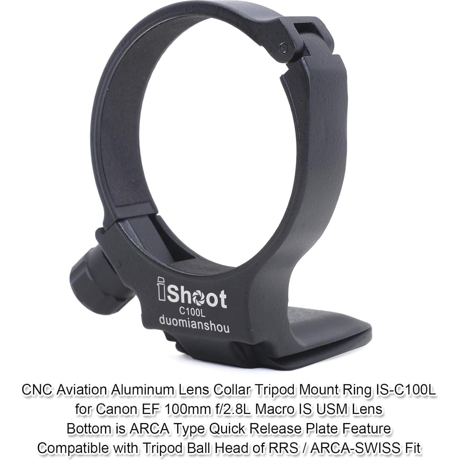 Anillo de Montaje en Trípode iShoot para Lente Canon EF 100mm