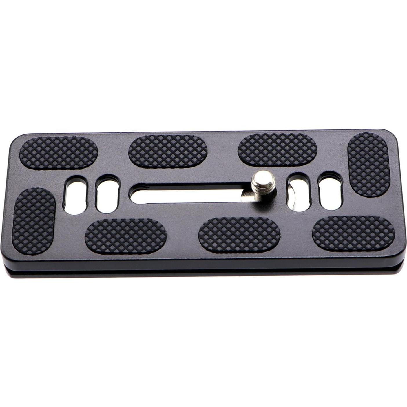 Placa QR Universal 100mm HITHUT con Tornillo D-Ring para Trípode