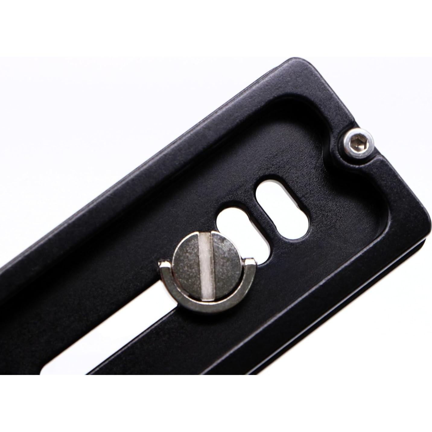 Placa QR Universal 100mm HITHUT con Tornillo D-Ring para Trípode