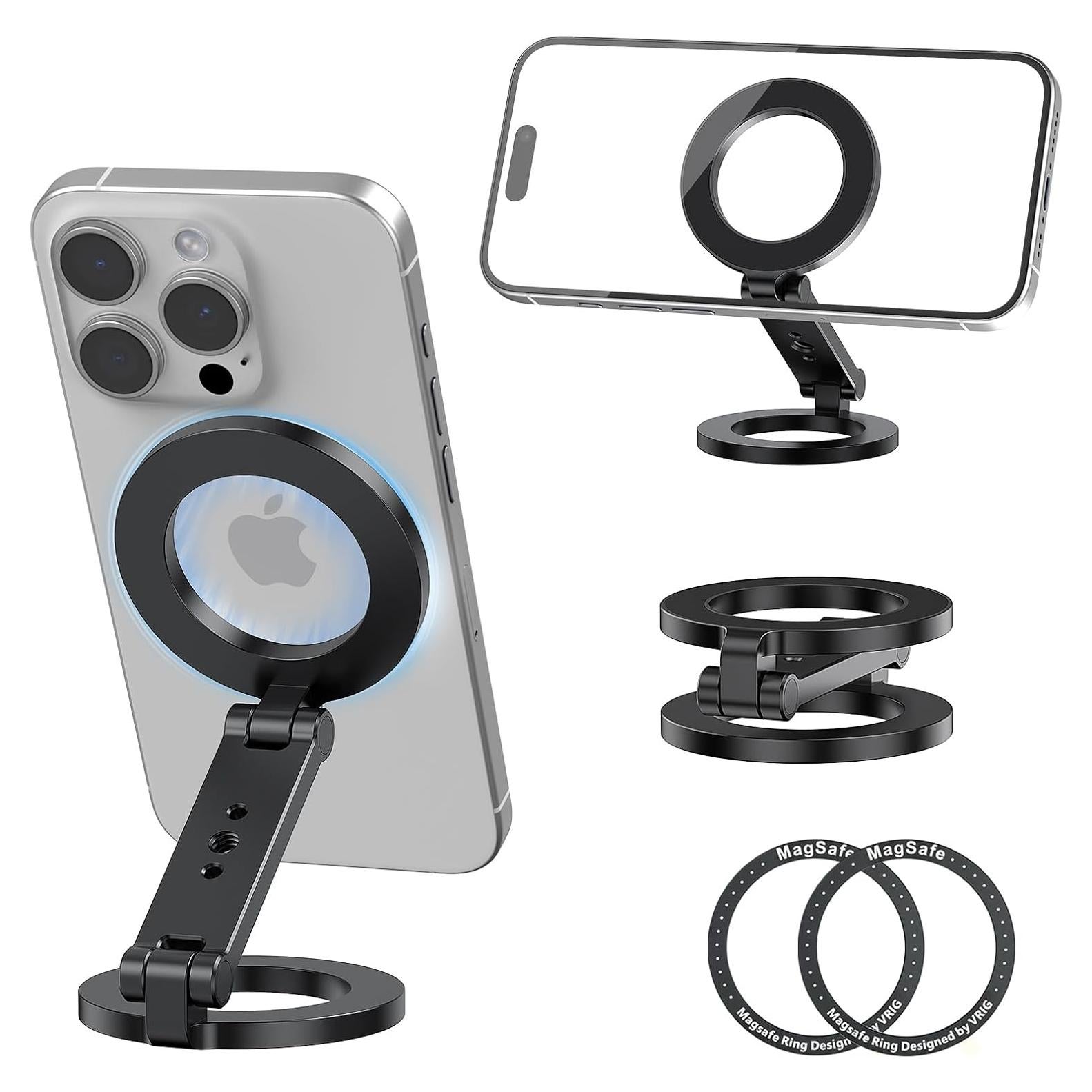 Soporte Magnético Dual VRIG MG-26 para Teléfono Magsafe