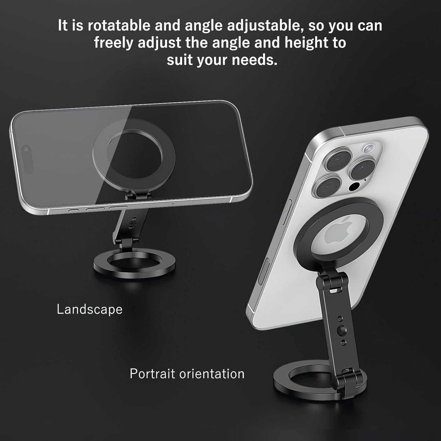 Soporte Magnético Dual VRIG MG-26 para Teléfono Magsafe