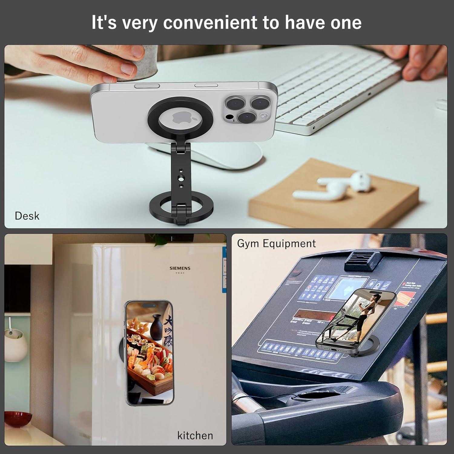 Soporte Magnético Dual VRIG MG-26 para Teléfono Magsafe