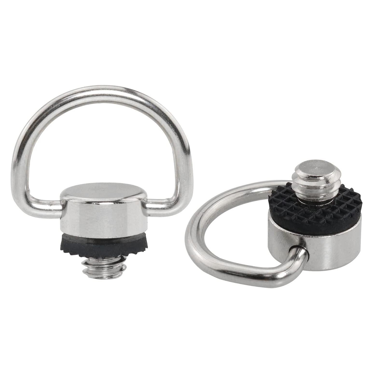 2 Piezas Tornillo D 1/4" Acero Inoxidable para Cámara DSLR