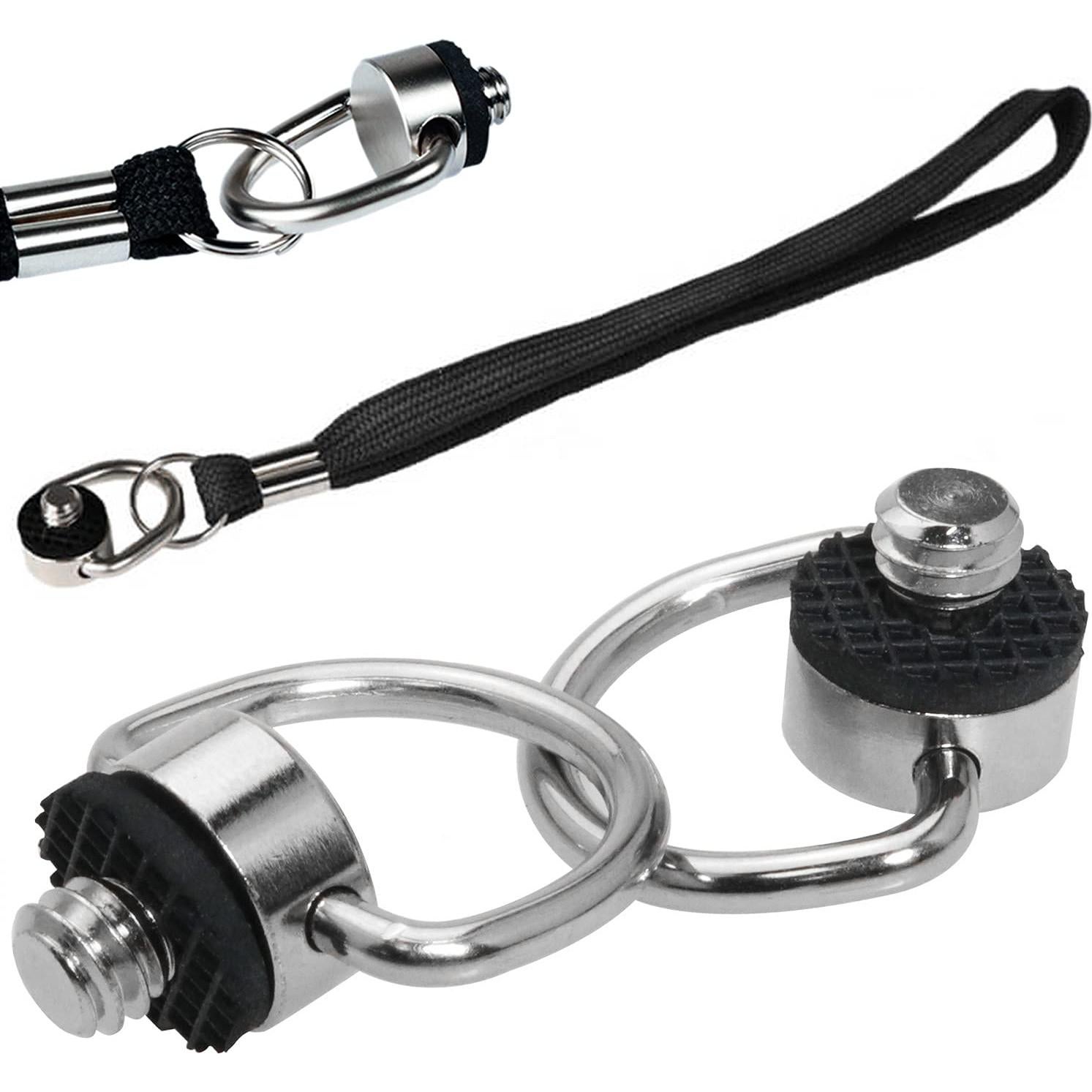 2 Piezas Tornillo D 1/4" Acero Inoxidable para Cámara DSLR