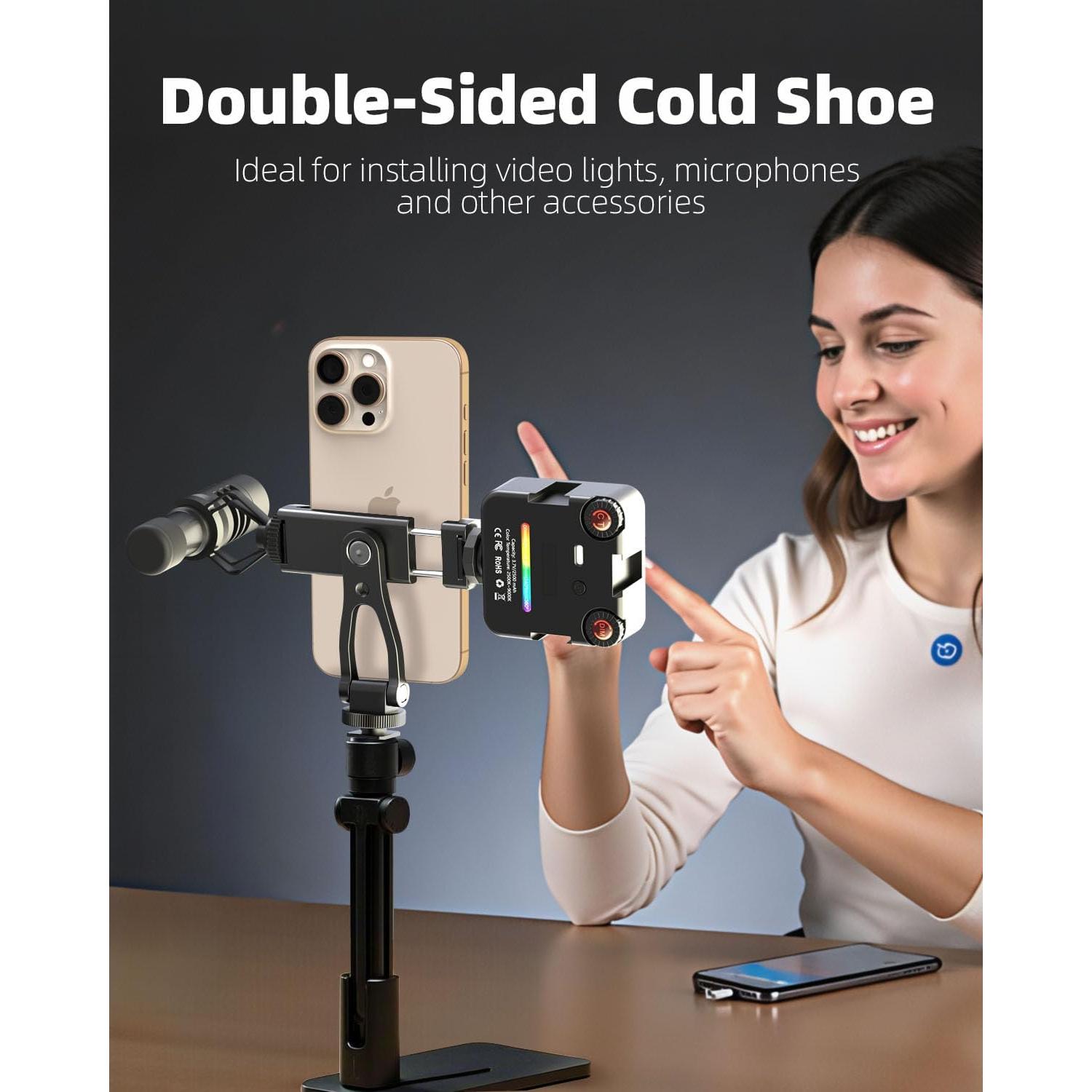 Soporte de Trípode Ajustable ZOINSHOT para Teléfono 360°